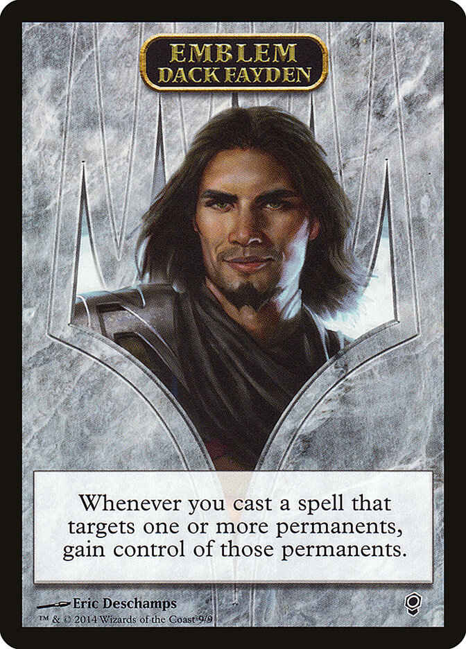 Dack Fayden Emblem card front