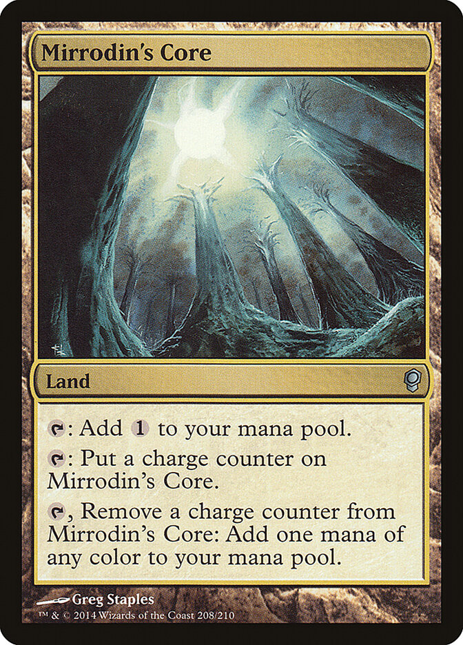 Mirrodin's Core card front