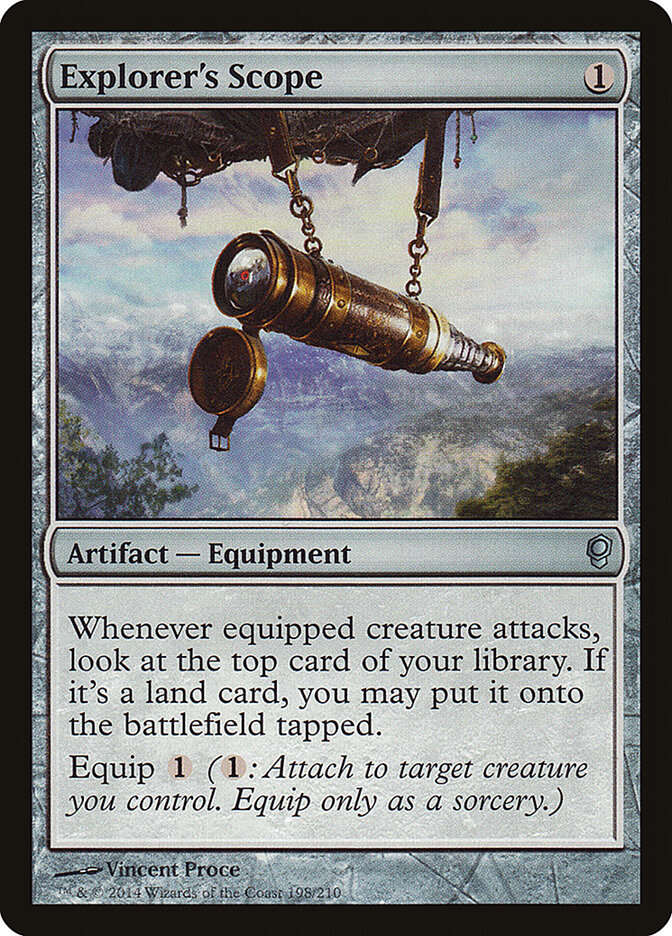 Explorer's Scope card front