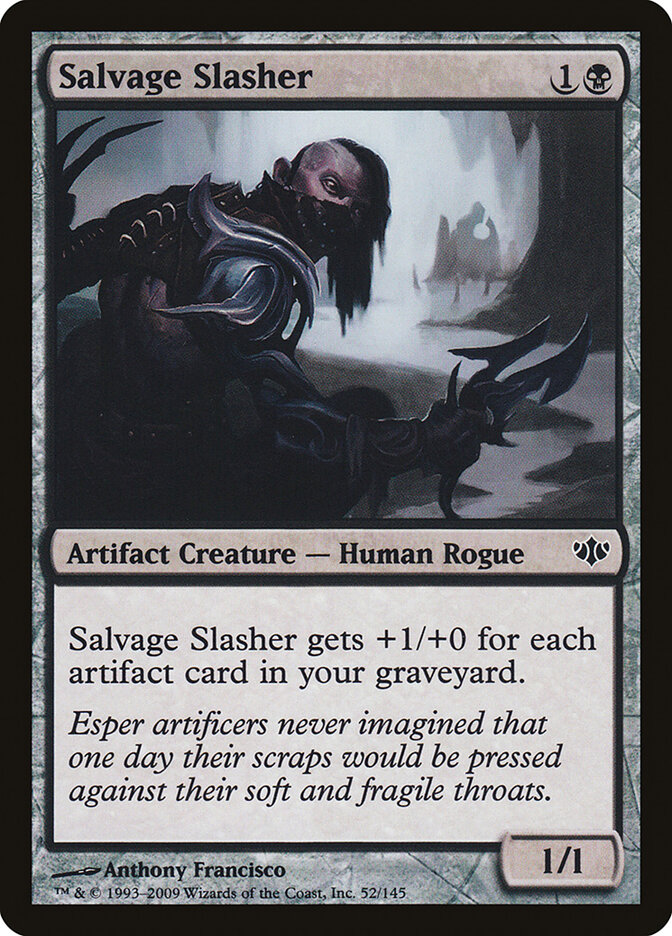 Salvage Slasher card front