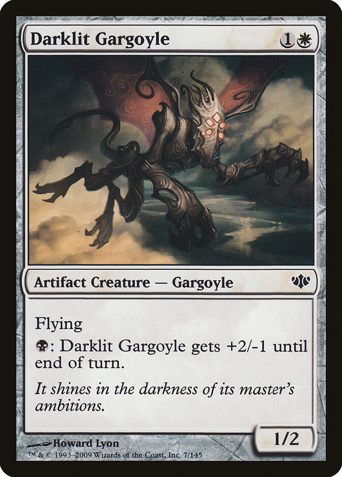 Darklit Gargoyle card front