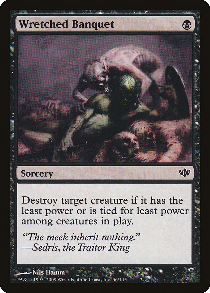 Wretched Banquet card front