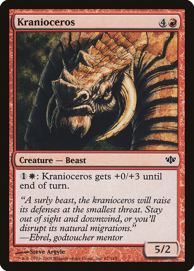 Kranioceros card front