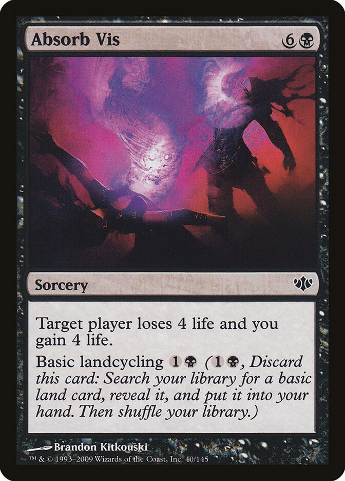 Absorb Vis card front