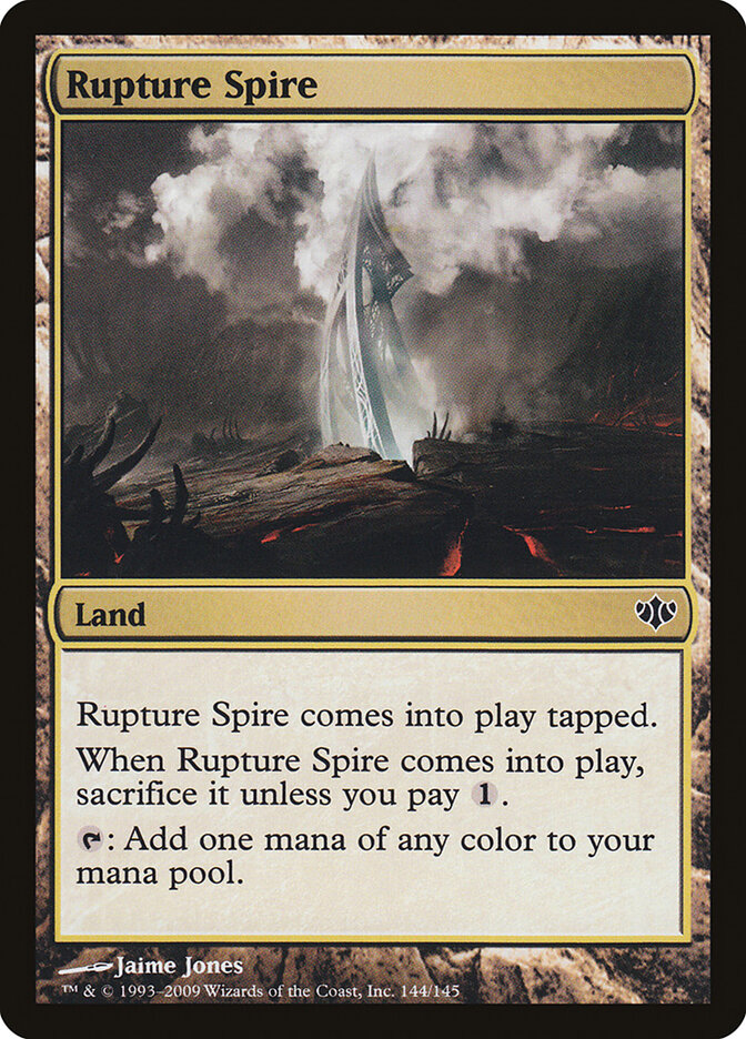 Rupture Spire card front