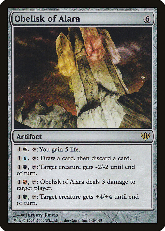 Obelisk of Alara card front