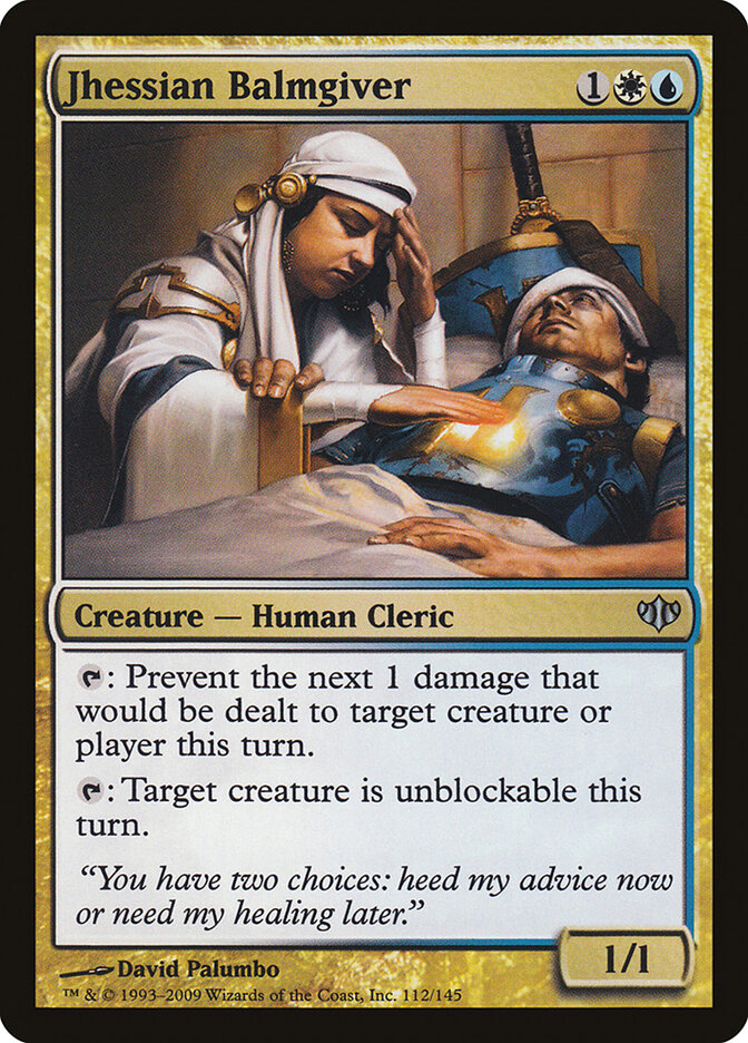 Jhessian Balmgiver card front