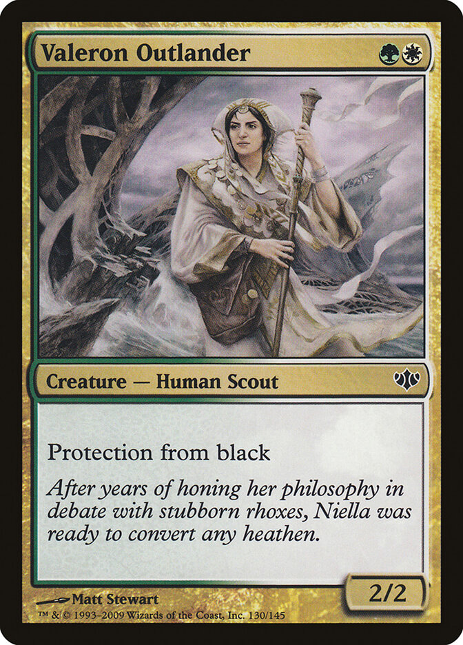 Valeron Outlander card front
