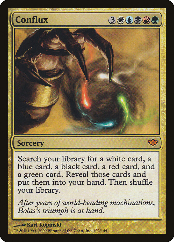 Conflux card front