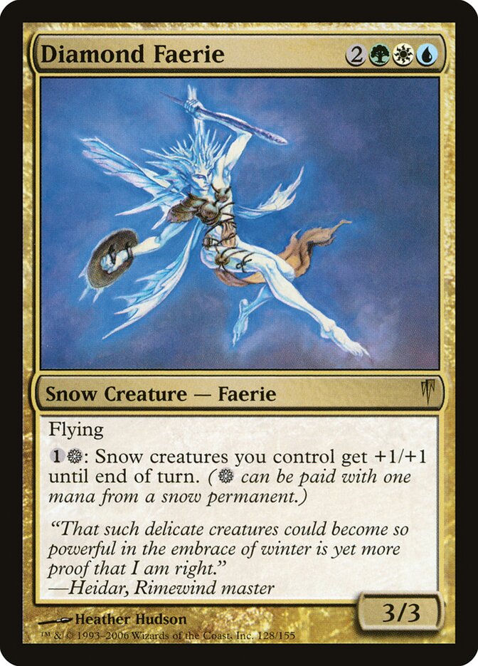 Diamond Faerie card front