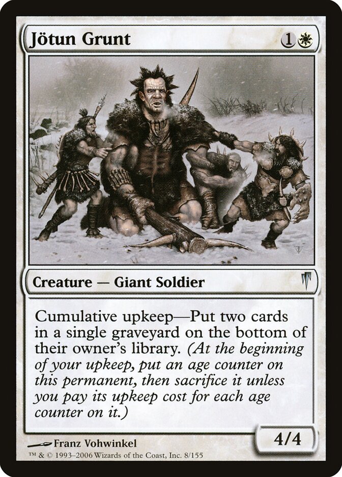 Jötun Grunt card front