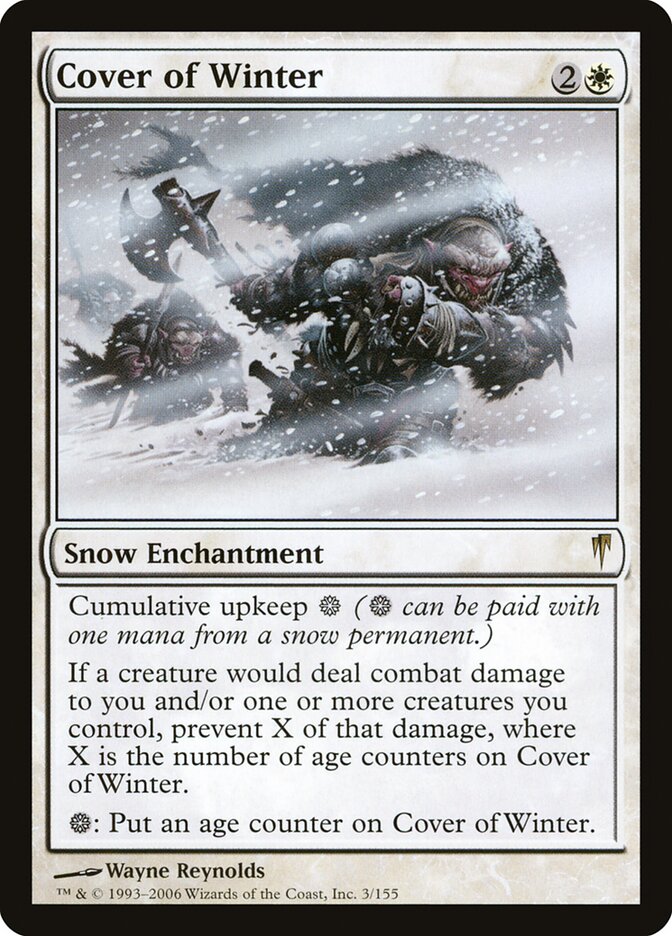Cover of Winter card front