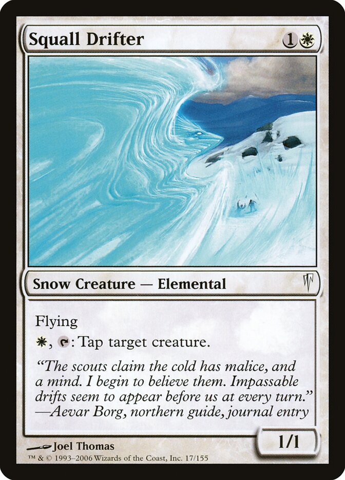 Squall Drifter card front