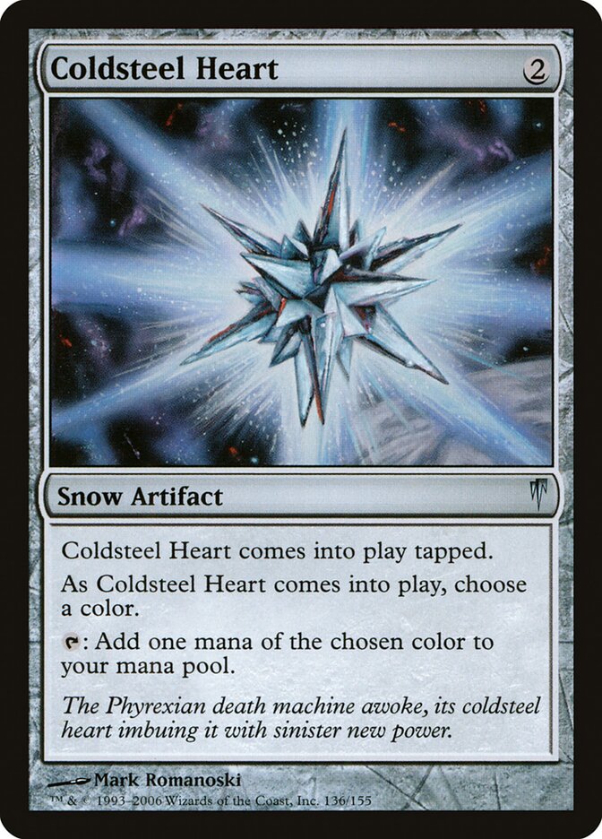 Coldsteel Heart card front