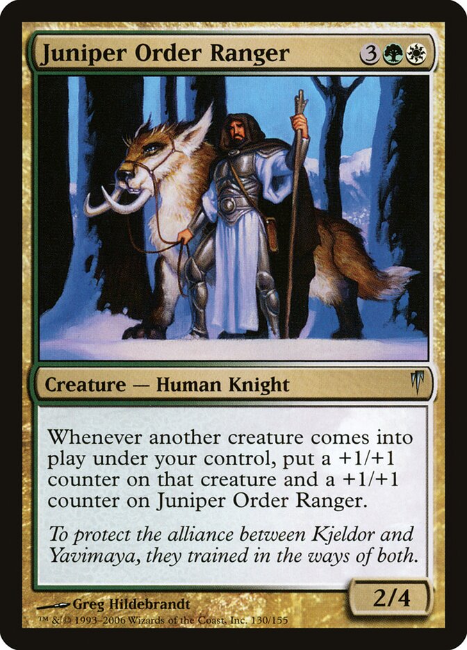 Juniper Order Ranger card front