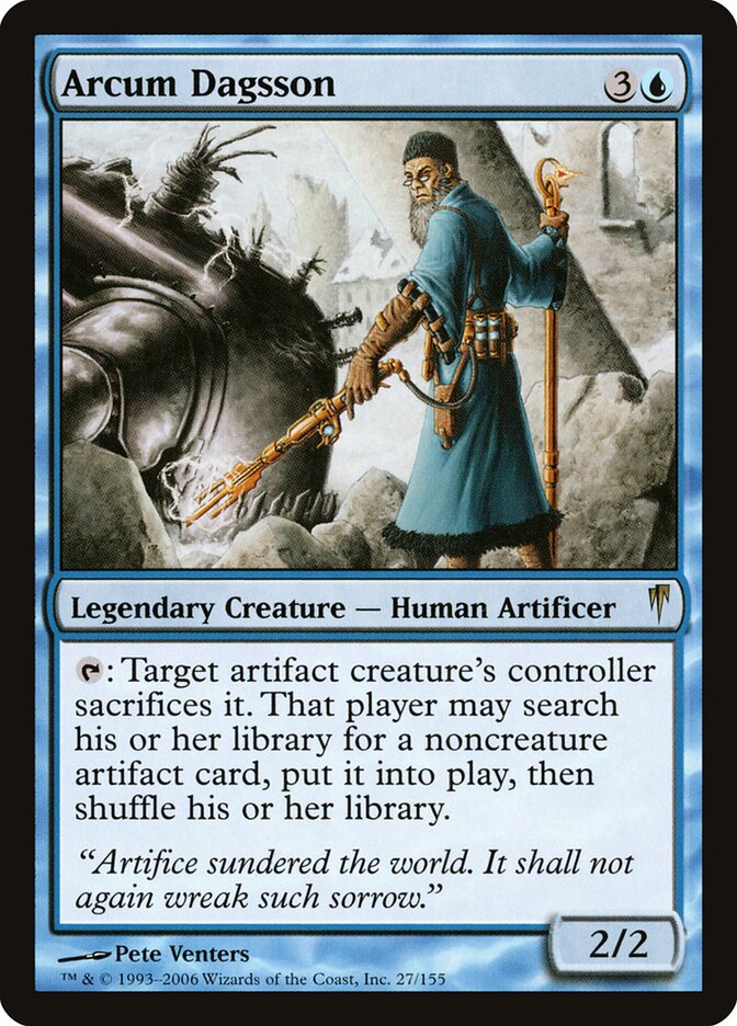 Arcum Dagsson card front