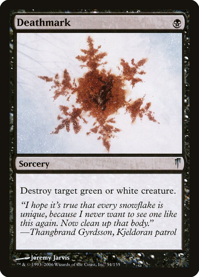 Deathmark card front