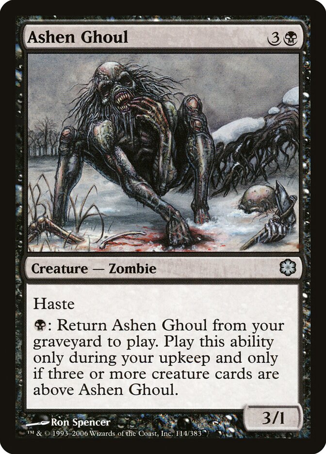 Ashen Ghoul card front