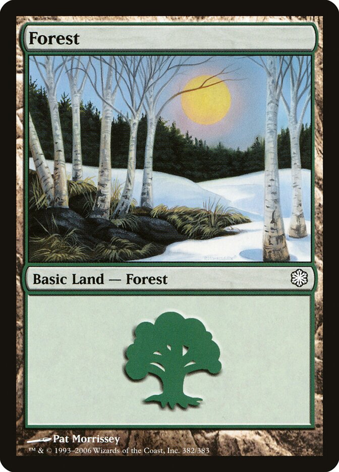 Forest card front
