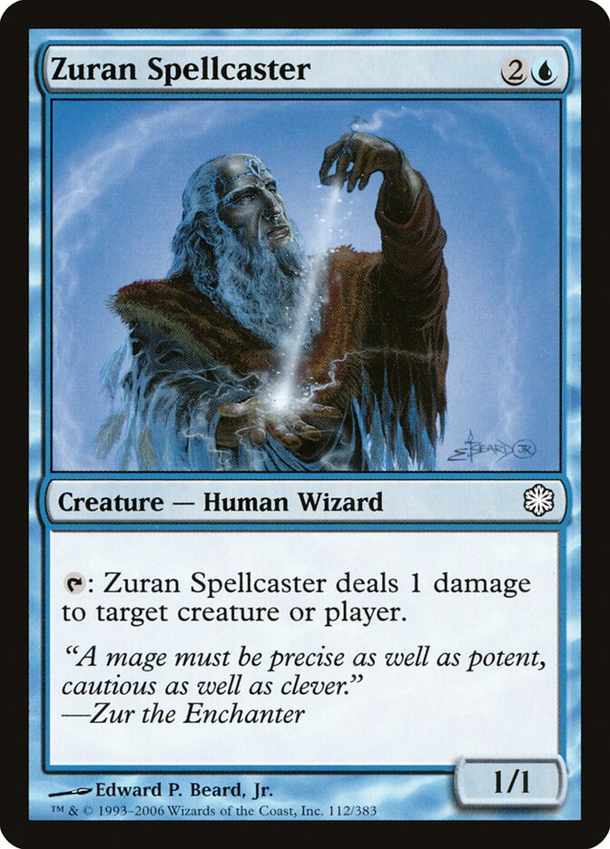 Zuran Spellcaster card front