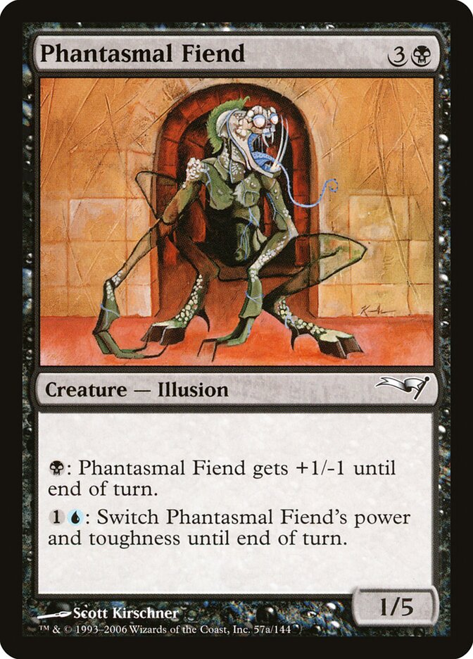 Phantasmal Fiend card front