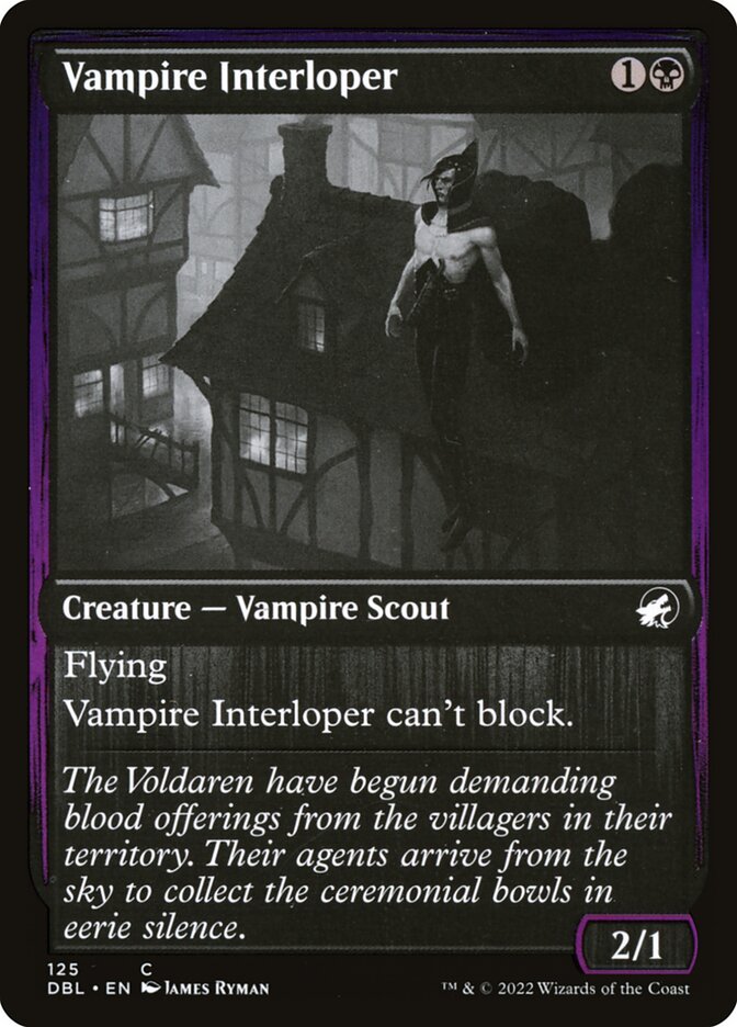 Vampire Interloper card front