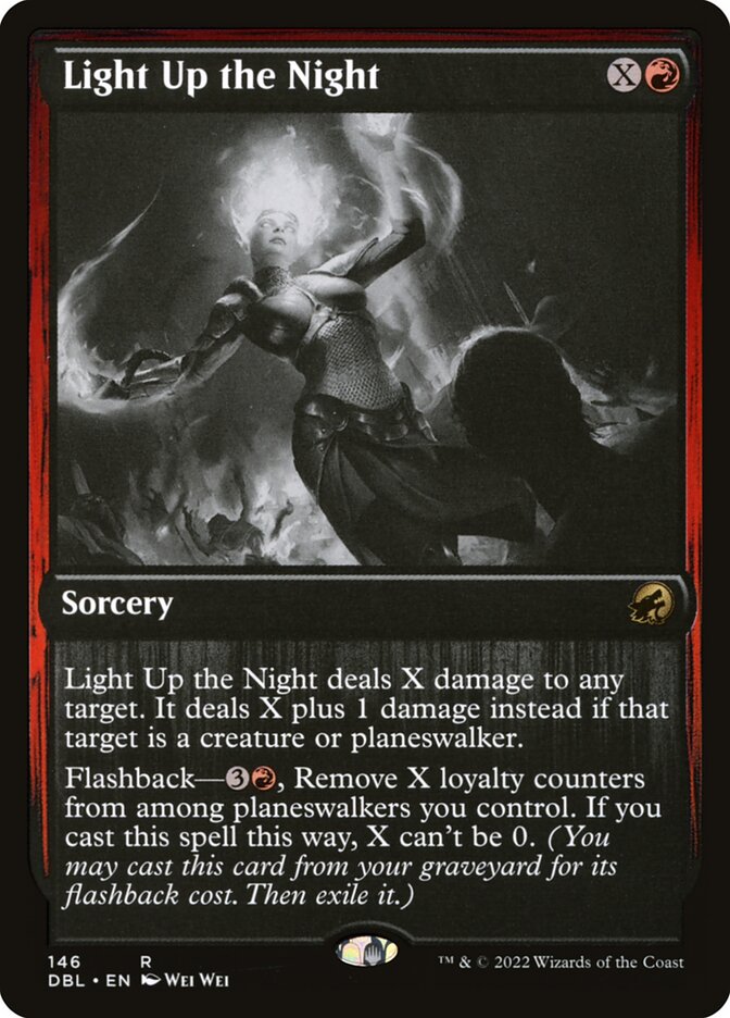 Light Up the Night card front