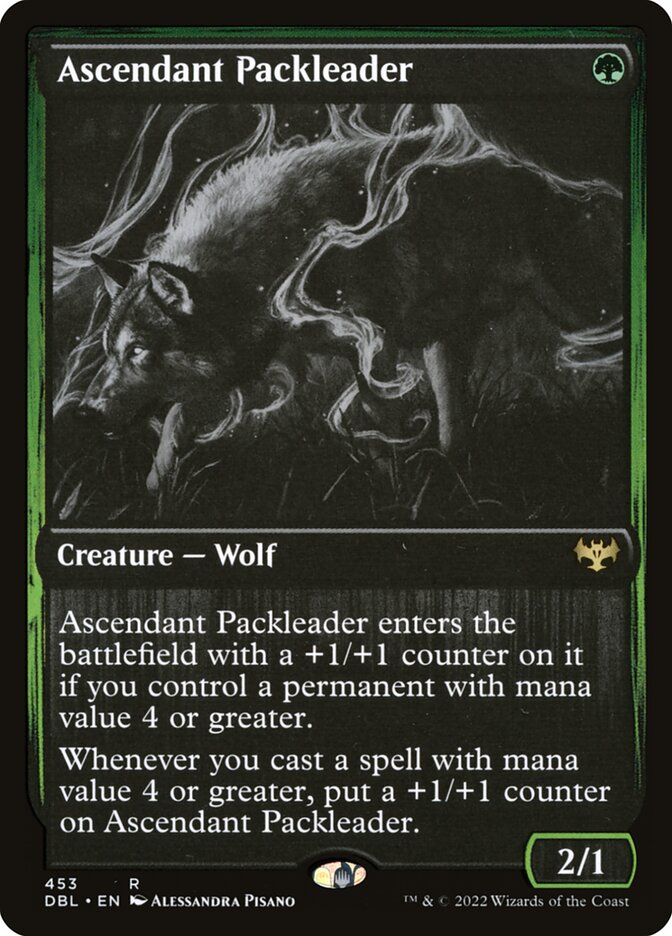Ascendant Packleader card front