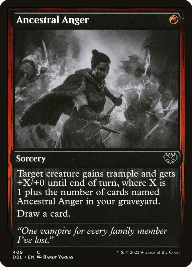 Ancestral Anger card front