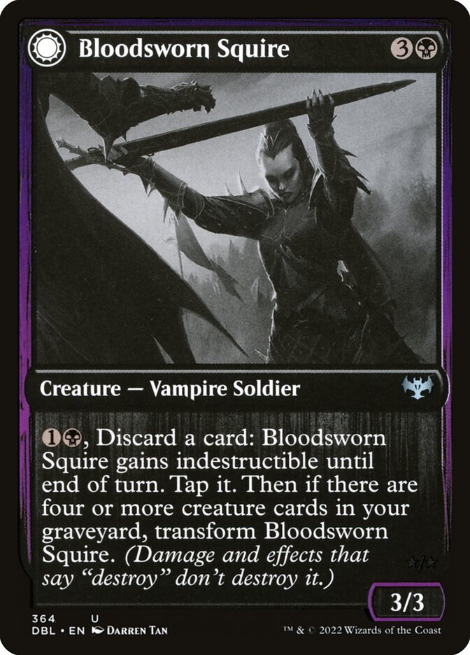 Bloodsworn Squire card front