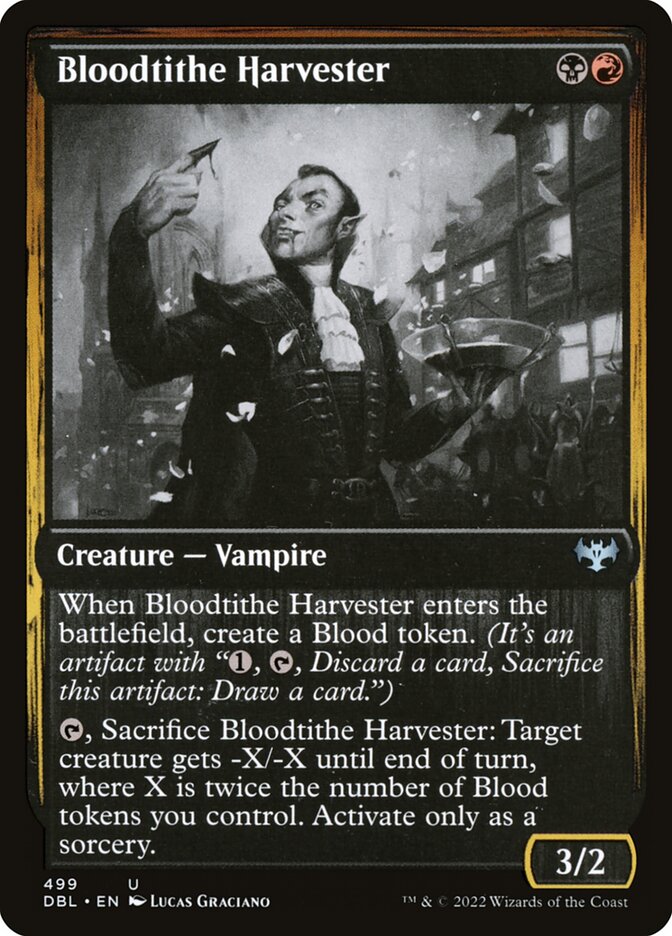 Bloodtithe Harvester card front