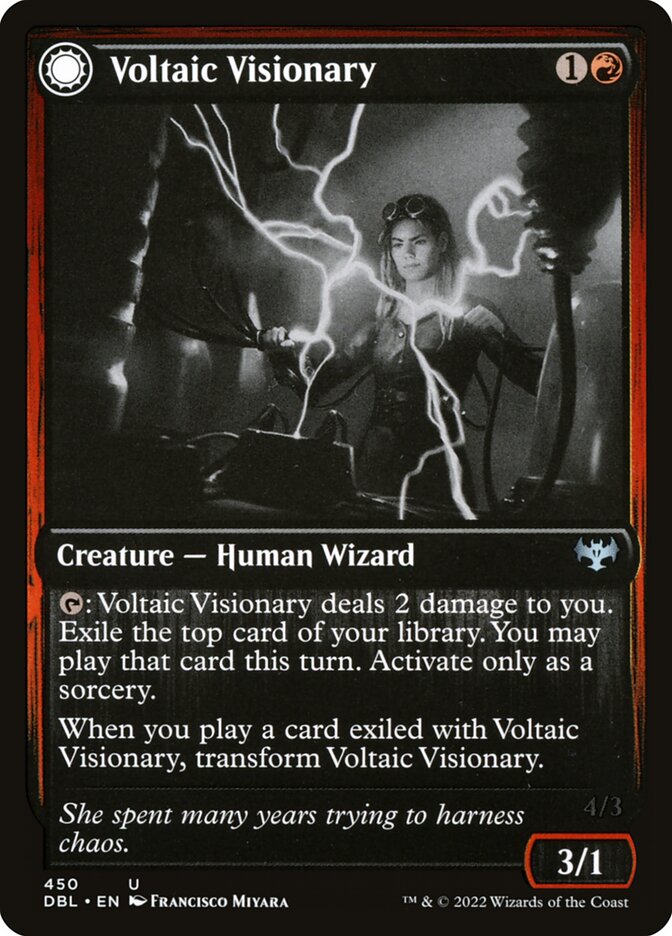 Voltaic Visionary card front
