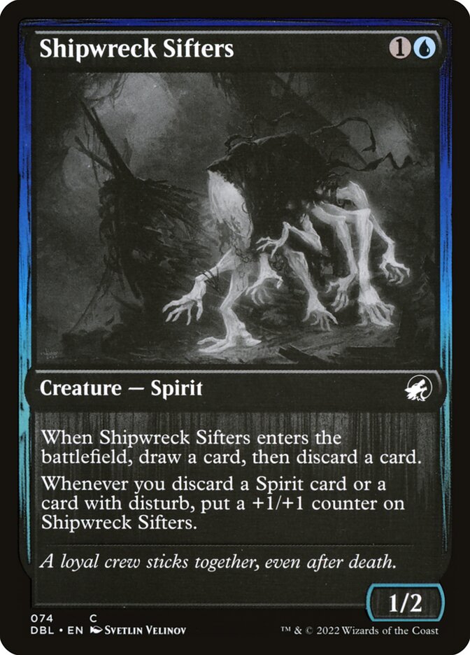 Shipwreck Sifters card front
