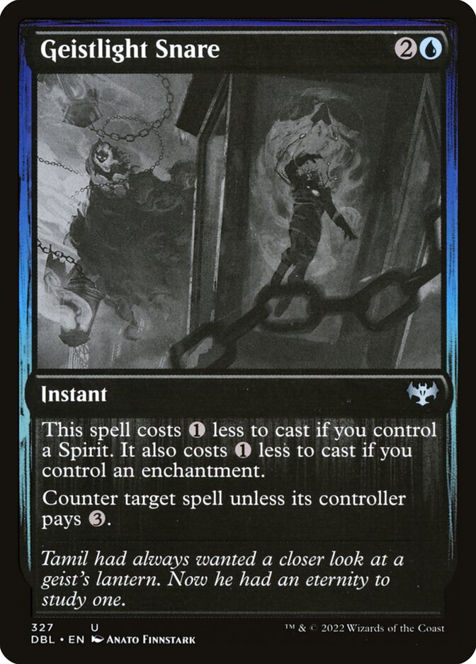 Geistlight Snare card front