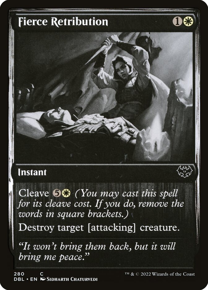 Fierce Retribution card front
