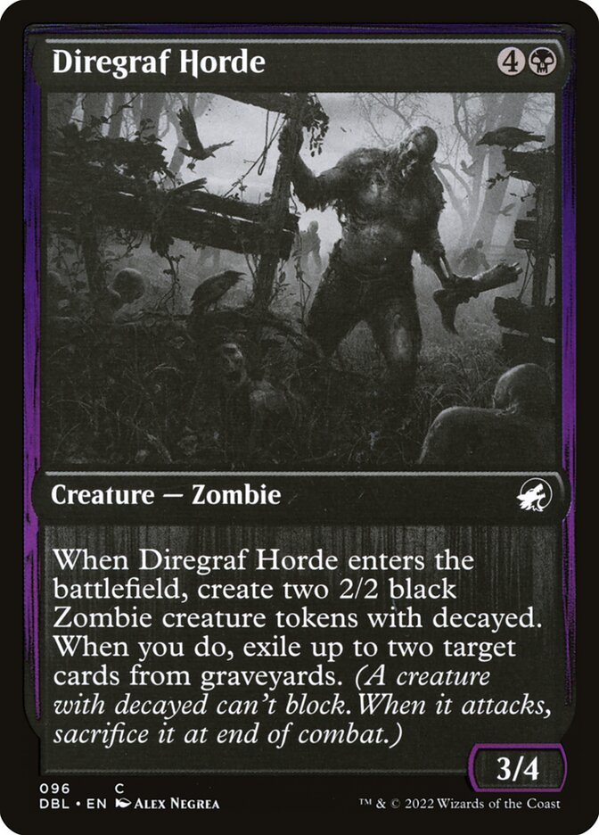 Diregraf Horde card front