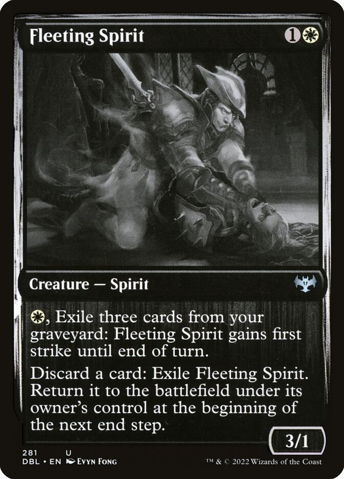 Fleeting Spirit card front
