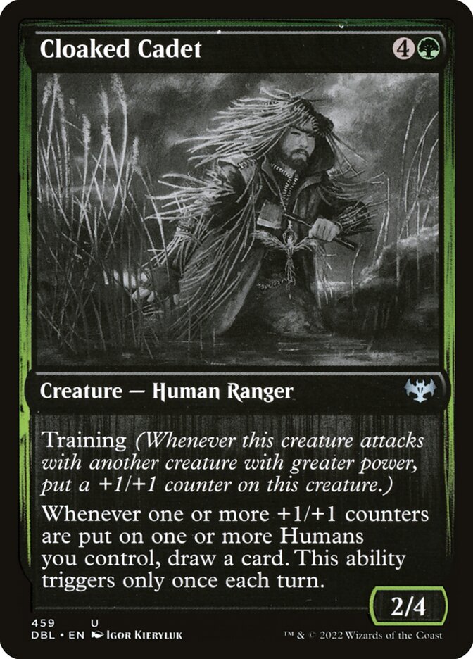 Cloaked Cadet card front