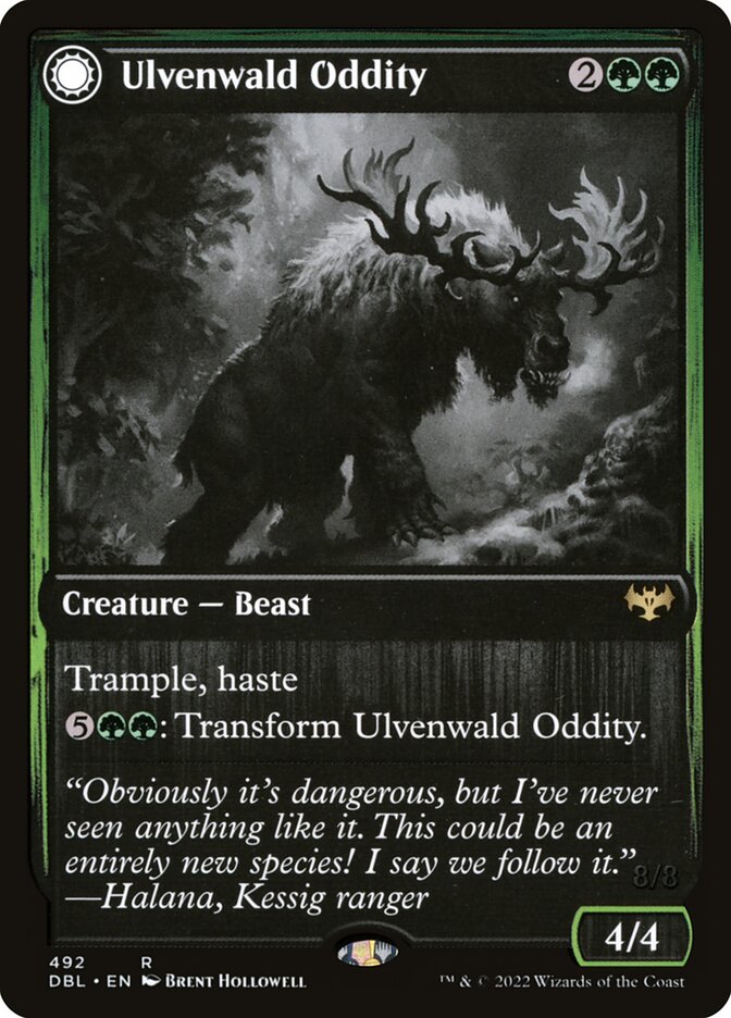 Ulvenwald Oddity card front
