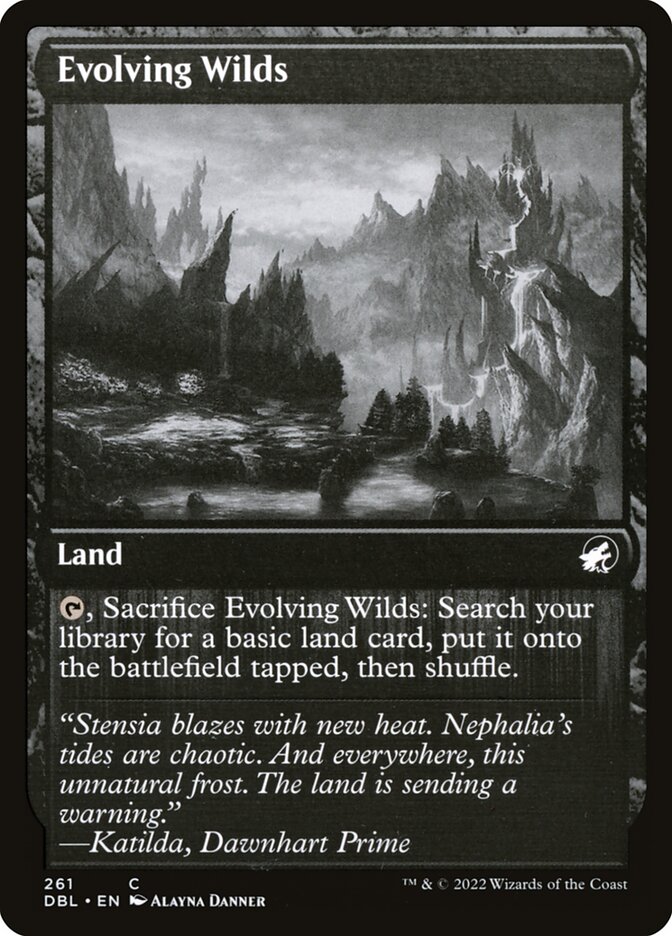 Evolving Wilds card front