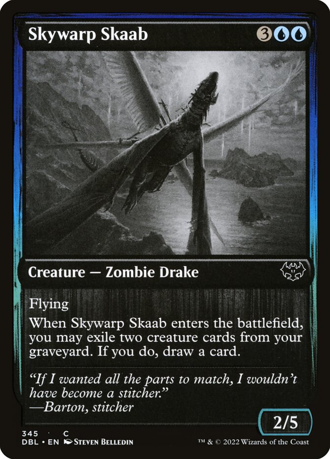 Skywarp Skaab card front