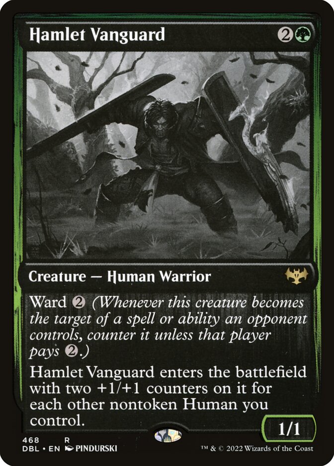 Hamlet Vanguard card front