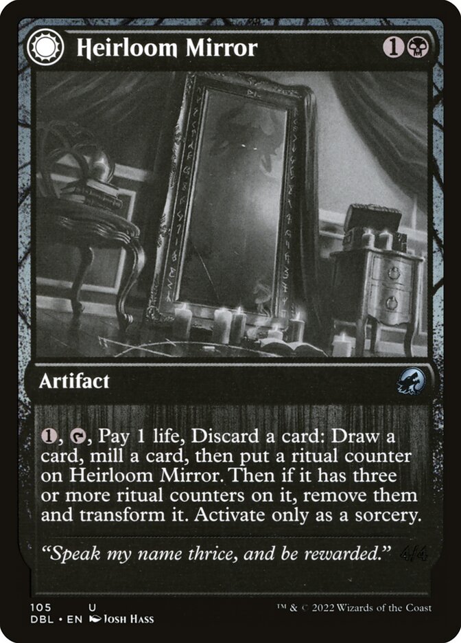 Heirloom Mirror card front