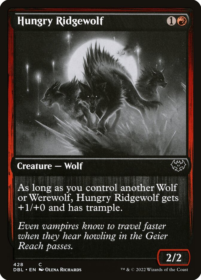 Hungry Ridgewolf card front