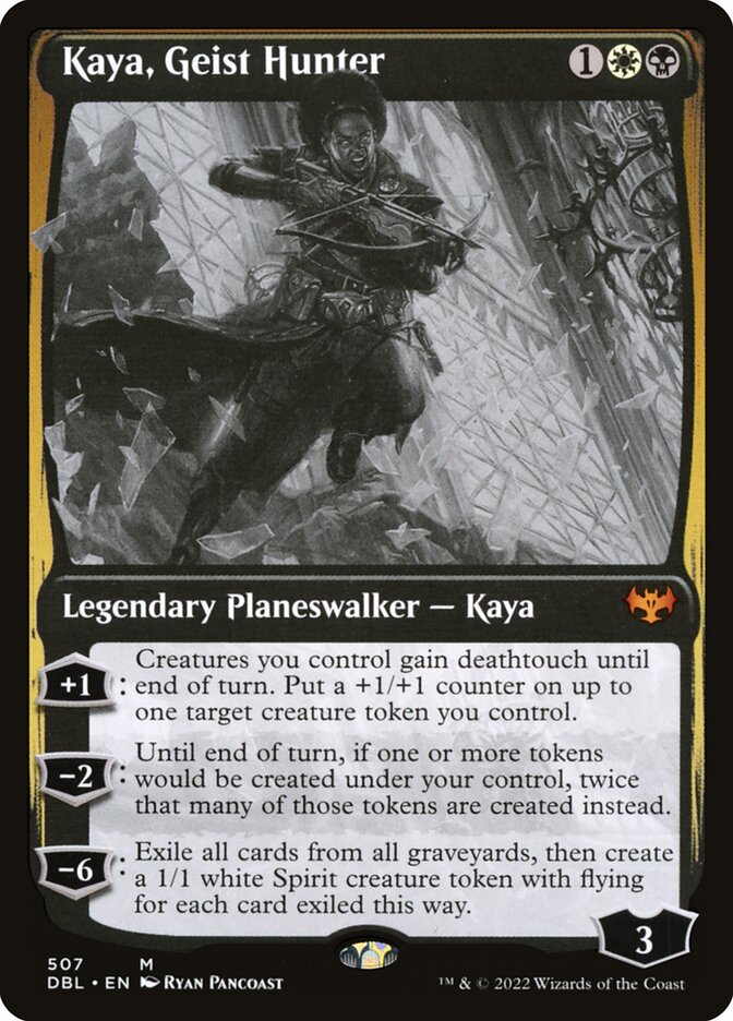 Kaya, Geist Hunter card front