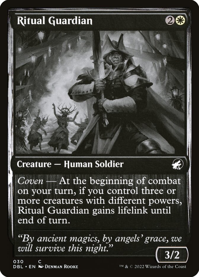 Ritual Guardian card front