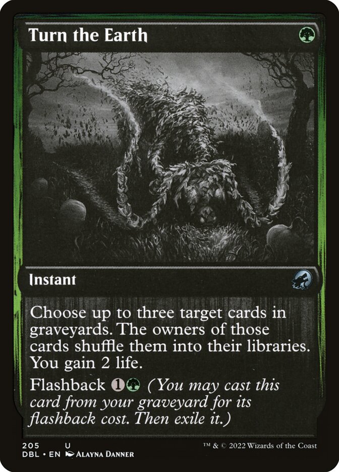 Turn the Earth card front