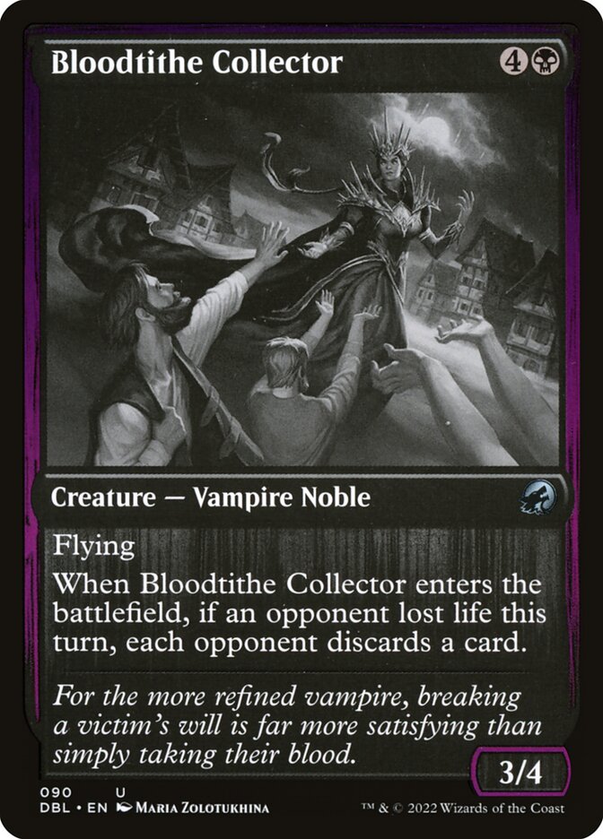 Bloodtithe Collector card front