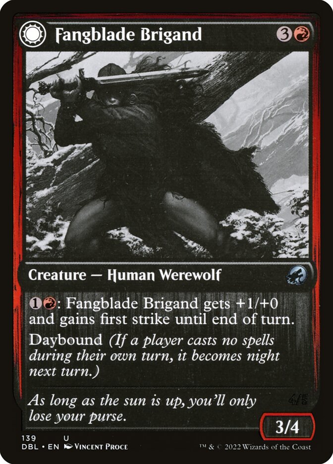 Fangblade Brigand card front