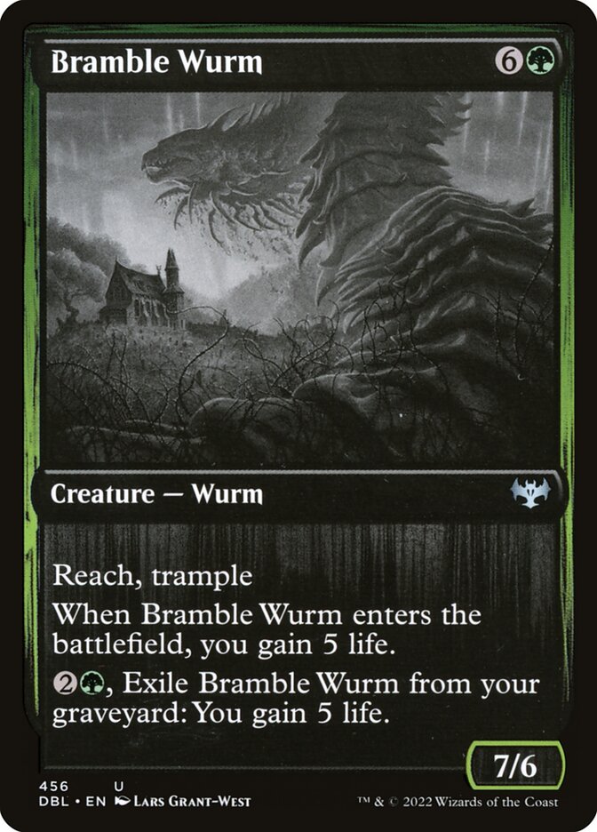 Bramble Wurm card front